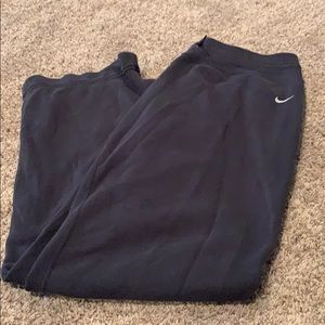 Navy Nike sweat pants